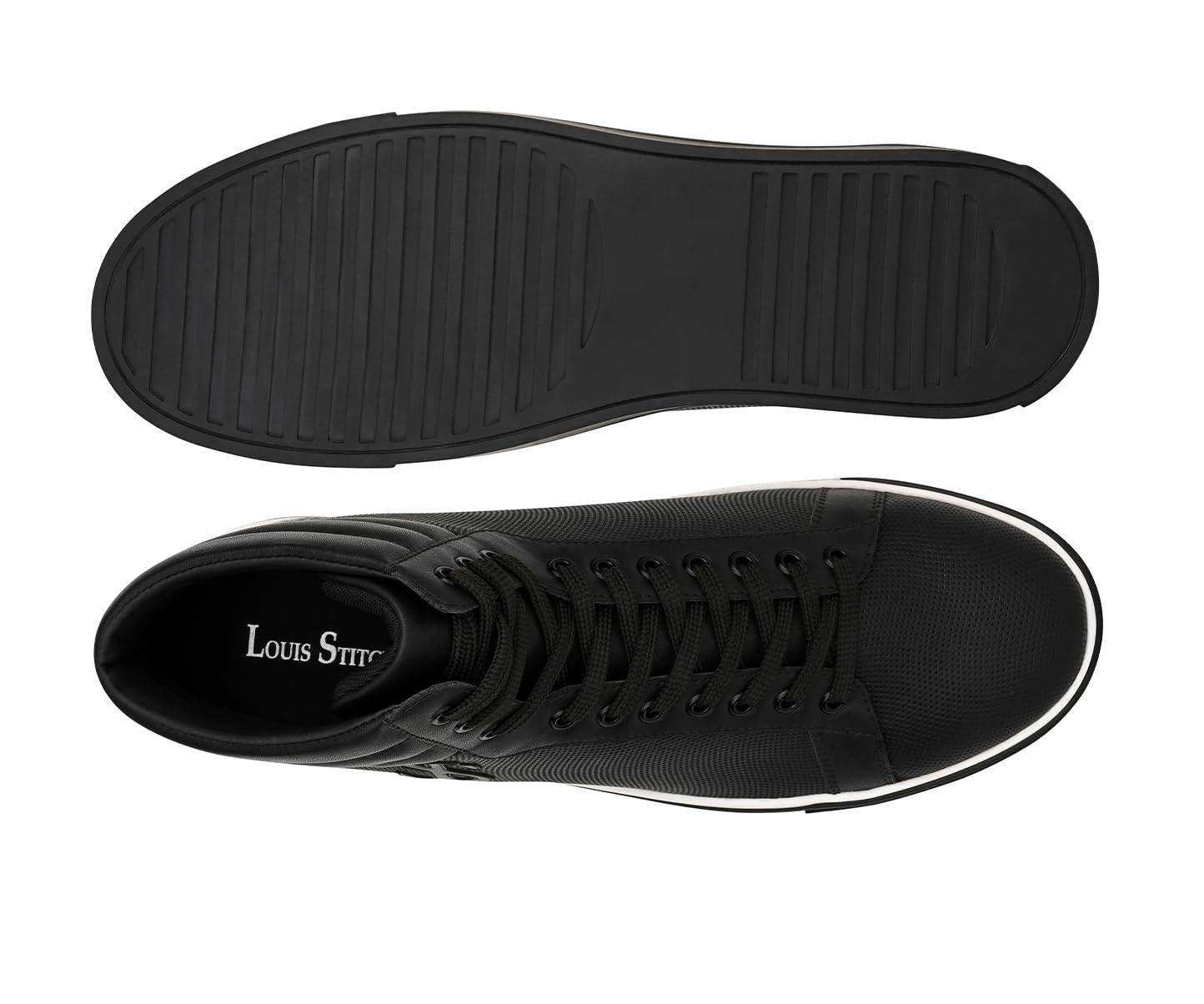 LOUIS STITCH Black Sneaker for Men | Comfortable Sneaker | LSP-SNK-AVI014 | UK-7