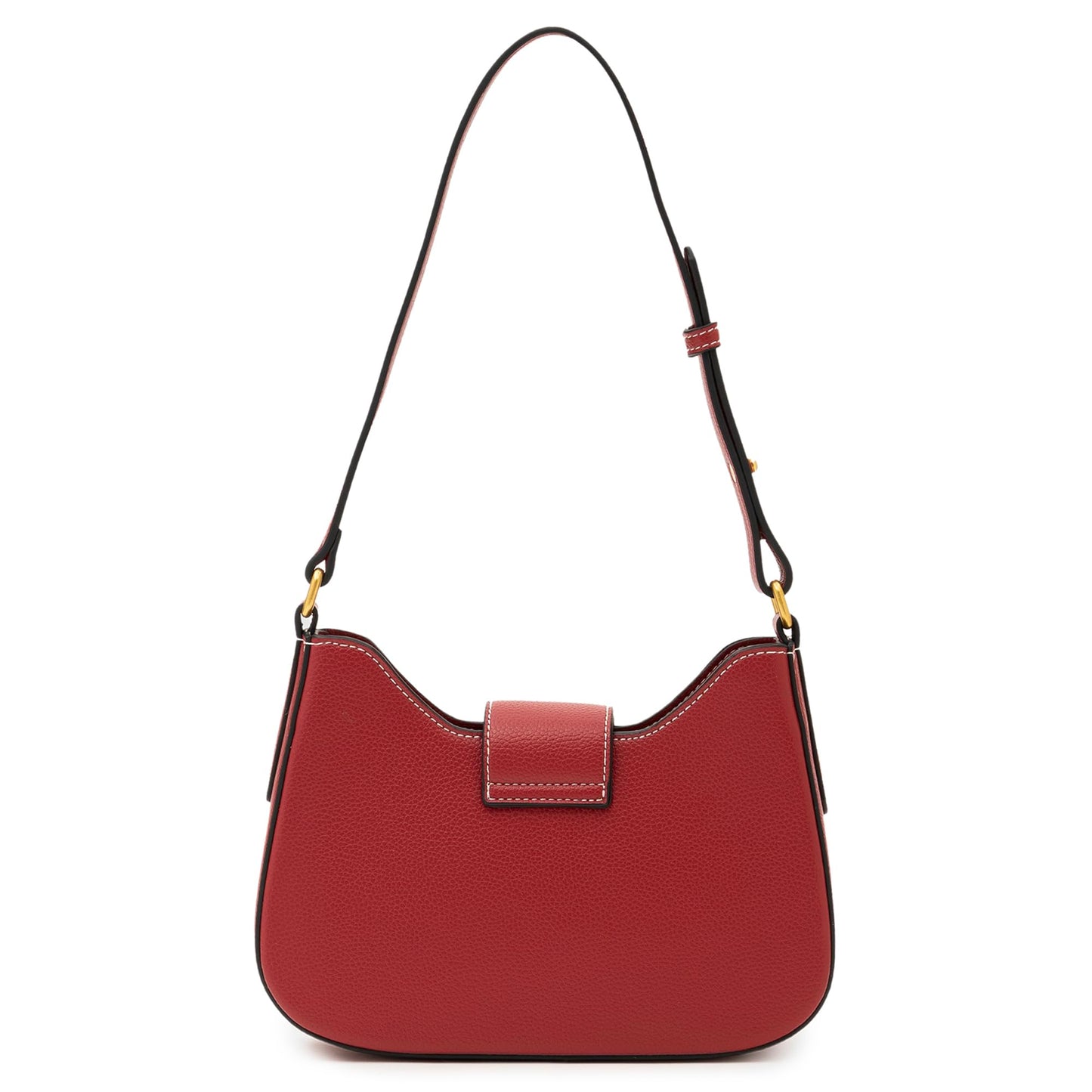 Miraggio Zoya Shoulder Bag For Women | Stylish Structured Shoulder Bag (Red)
