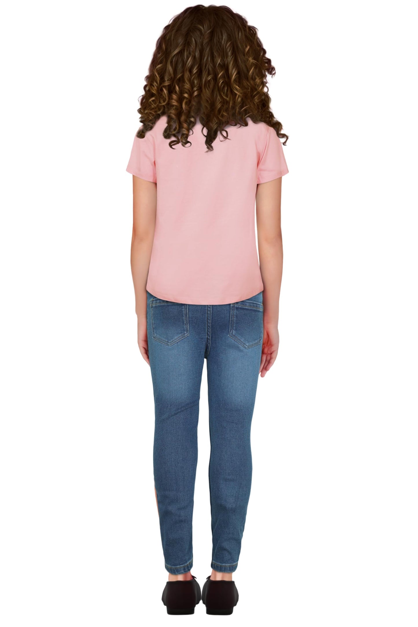 Allen Solly Junior Girl's T-Shirt (Pack of 2) (AGTSERGF218072_Yellow_16)