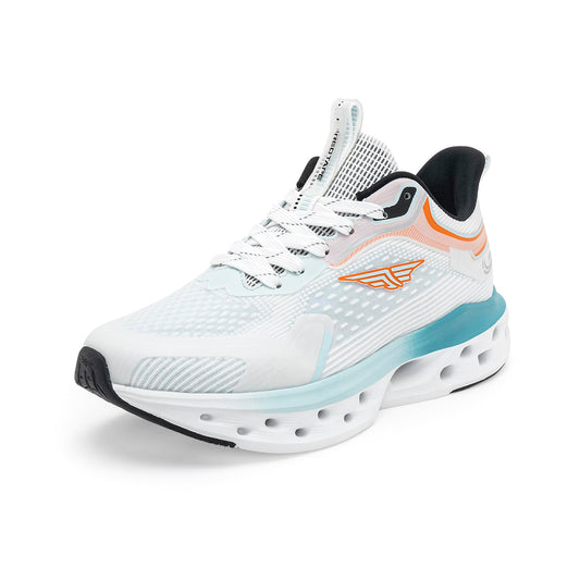 Red Tape Sports Walking Shoes for Men | Soft Cushioned Insole, Slip-Resistance, Dynamic Feet Support, Arch Support & Shock Absorption RSO3585-6 White Blue