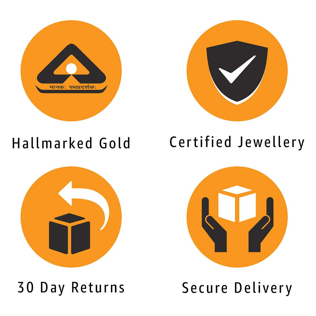 P.C. Chandra Jewellers 22k (916) Yellow Gold Ring for Women