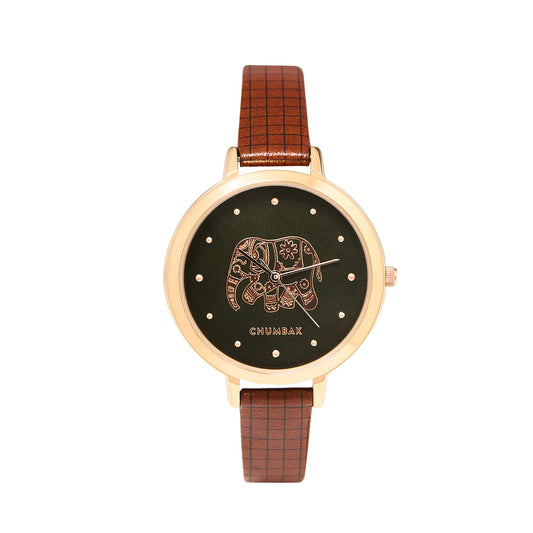 TEAL BY CHUMBAK Round Dial Analog Hand Watch with Bracelet for Women, Gifts for Women/Girls/Ladies, Stylish Fashion Watch for Casual/Work