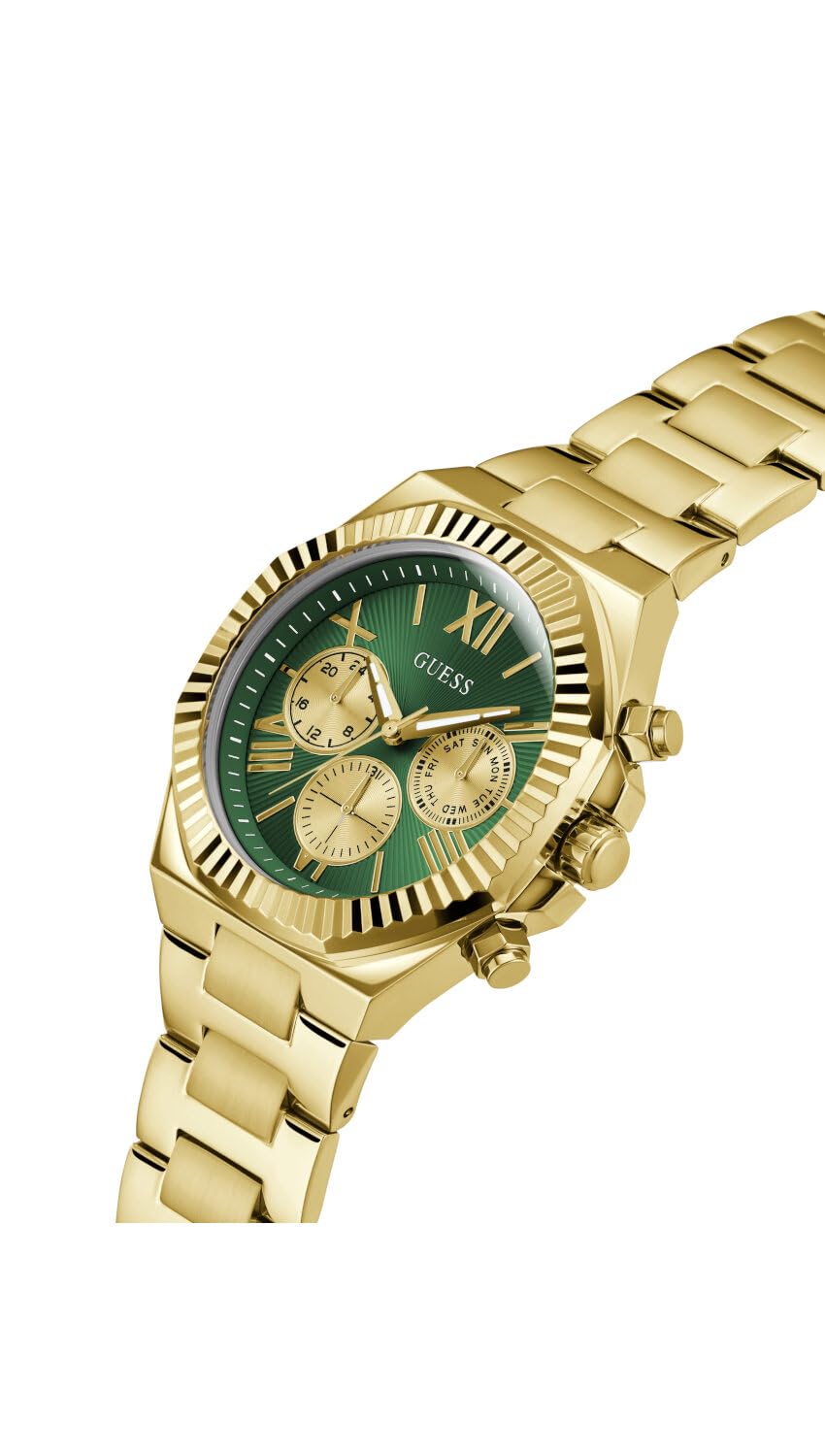 GUESS Analog Green Dial Men's Watch-GW0703G2