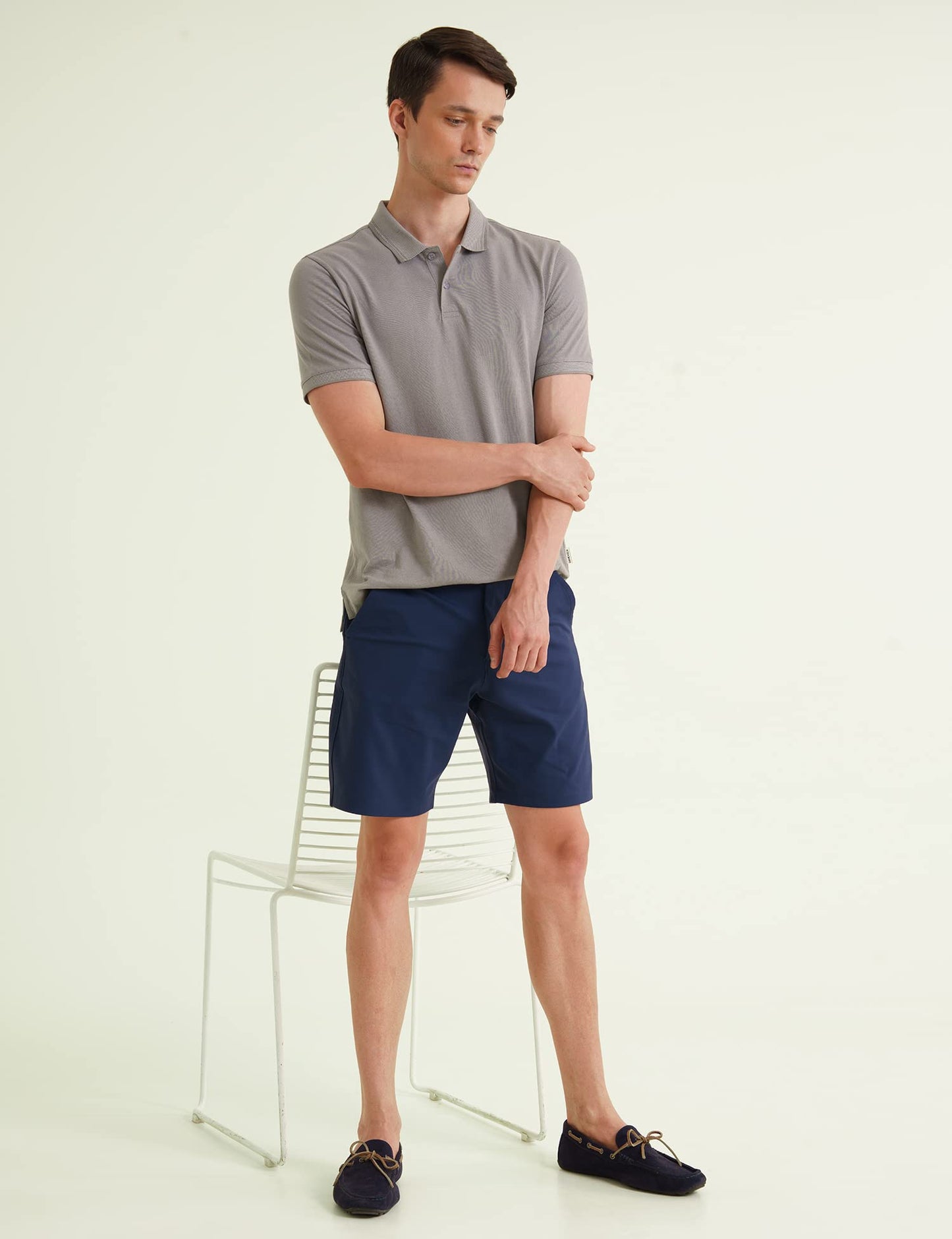 DAMENSCH Men's Chino Shorts (Dam-FSHT-JIB-M_Blue_M)