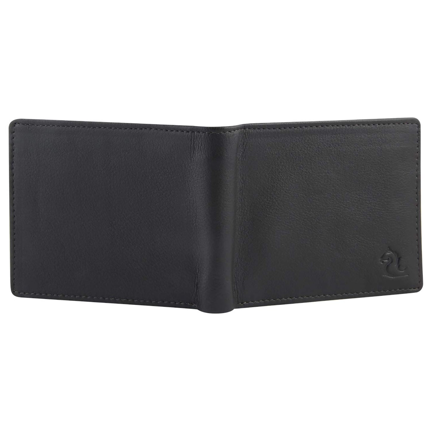 KARA Men's Brown Nappa Leather Wallet with Detachable Card Holder Slot - Genuine Leather Wallet for Men