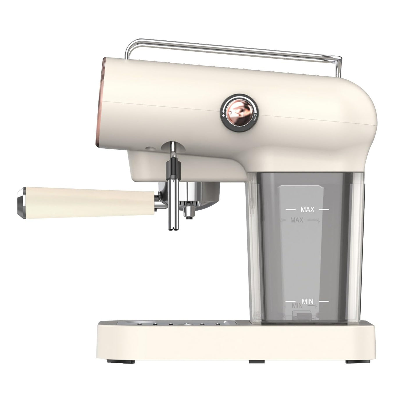 KUCHENBAU Der Espresso Coffee Machine With Frother Steam Wand for Milk (Compatible with Coffee Pods & Coffee Powder)- Make Espresso, Cappuccino, Latte and Mocha