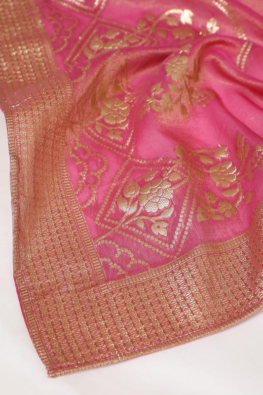 Soch Womens Mustard Tissue Zari Woven Suit Set With Cutdana