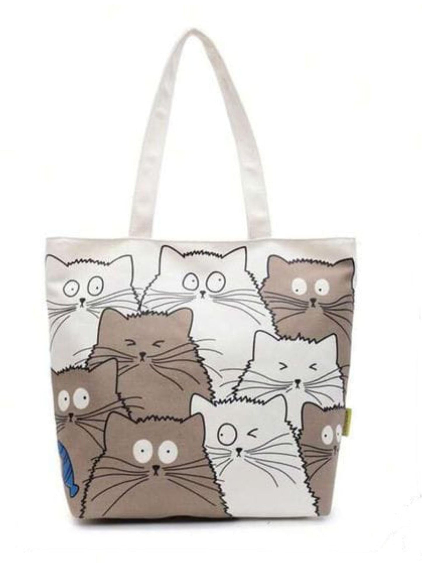 THE SACK CO. Foldable Canvas Tote Bag for Women,Tote Bag for College Girls, 100% Organic Cotton Reusable Shopping Bag for Grocery, Eco-Friendly Multi-Purpose Bag for Travel & Daily Use