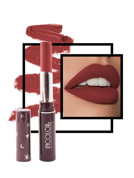 INCOLOR Color Sensational Lipstick, Light Weight, Long Lasting, Waterproof & Smudge Proof Lipstick For Girl & Women, 2.3g (Shade-814)