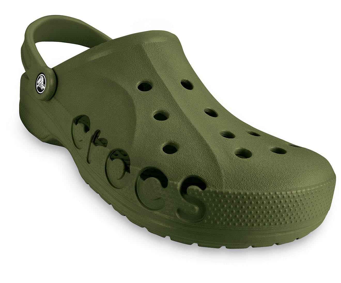 crocs Unisex-Adult Baya Army Green Clog - 7 UK Men/ 8 UK Women (M8W10) (10126-309)