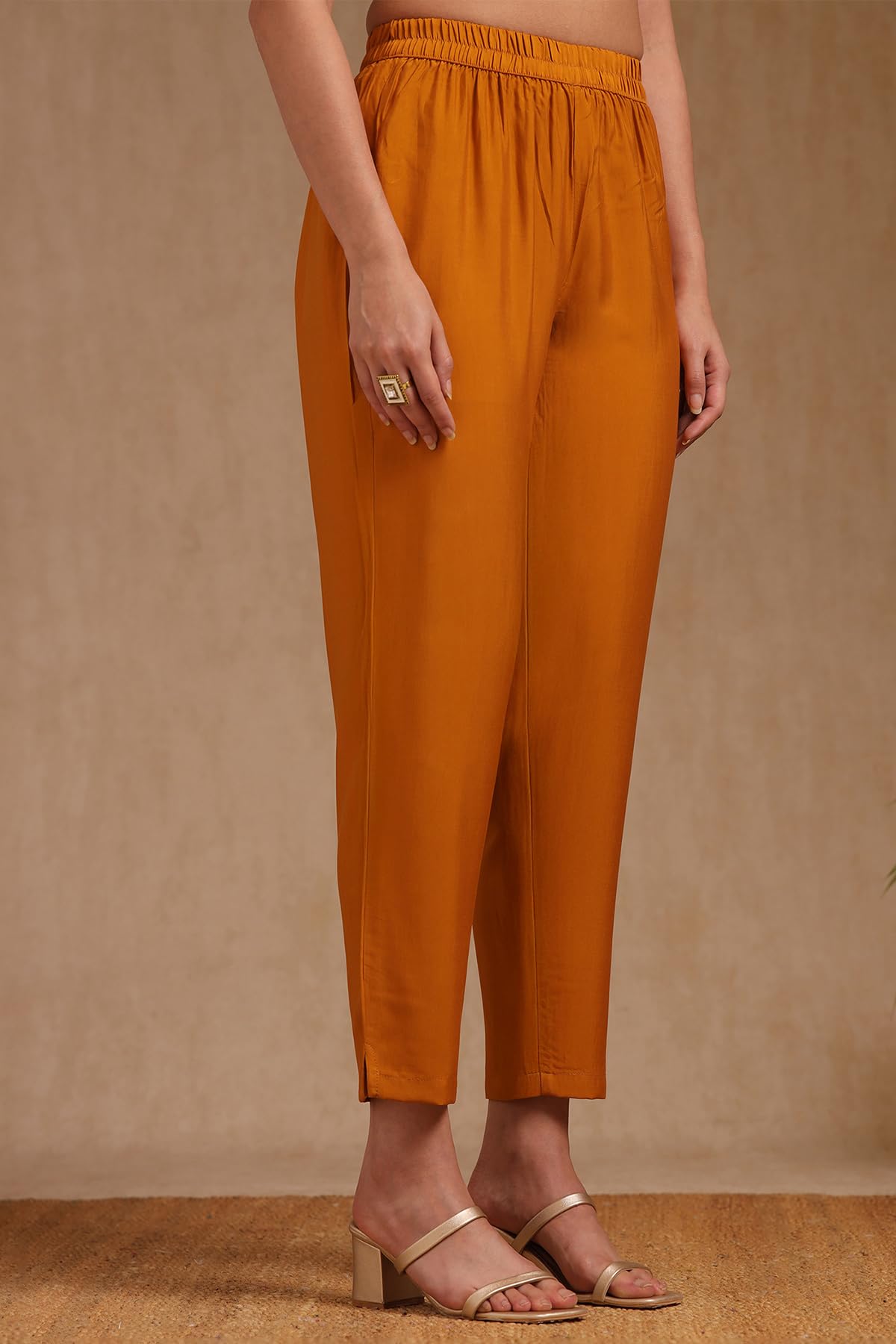 Soch Womens Viscose Ethnic Motif Suit Set With Beads And Stones