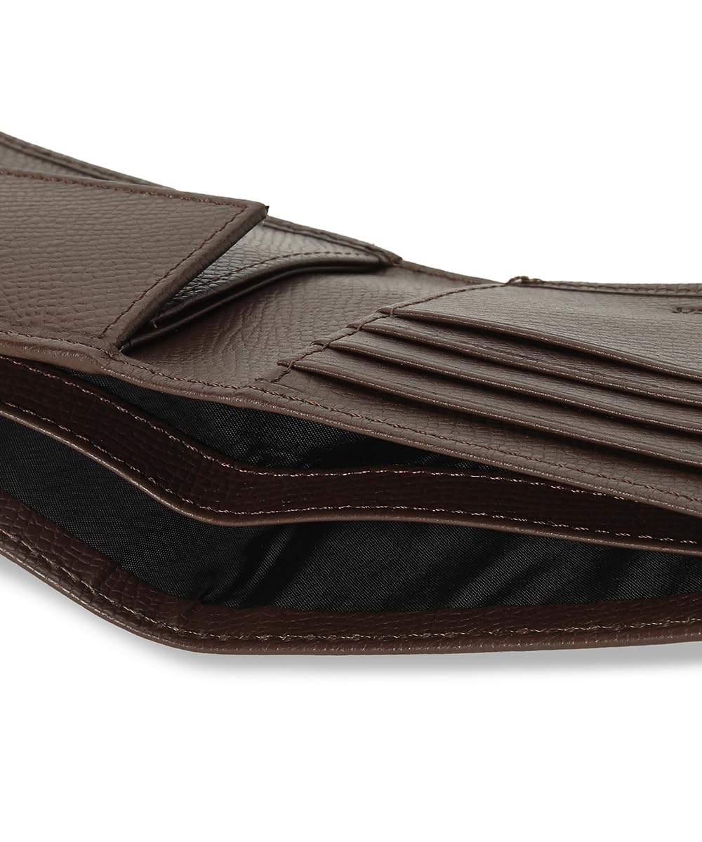 Puma Unisex-Adult Leather Plain Wallet, Brown Mushroom (9105802)