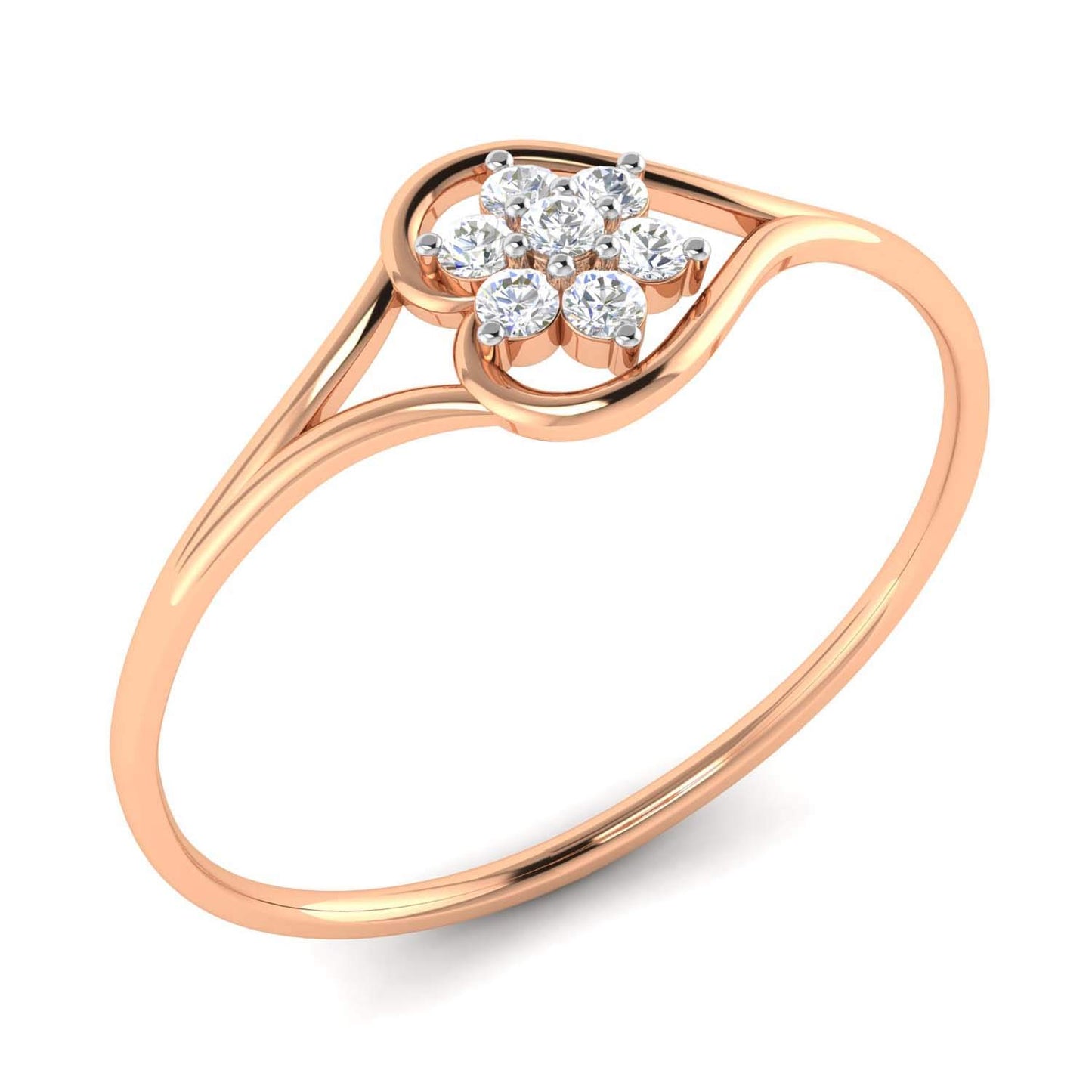 AVSAR 14KT Rose Gold Ring for Women