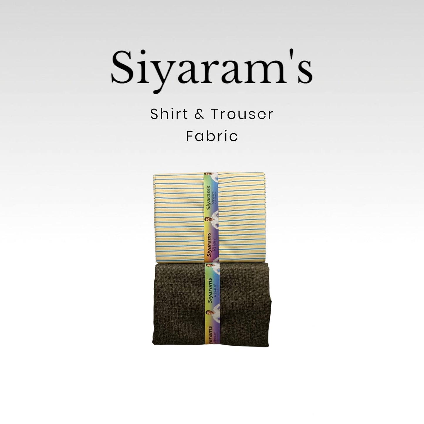 Siyaram's Unstitched Shirt Trouser Combo Set (Free Size)