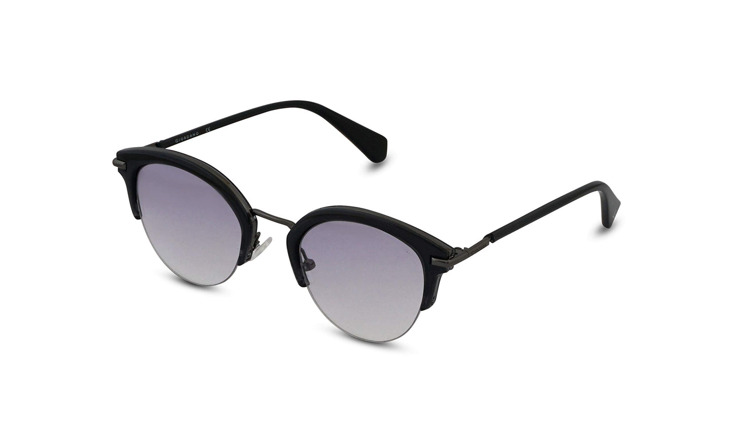 Giordano UV Protected Round Women Sunglasses - (48|Blue Lens)