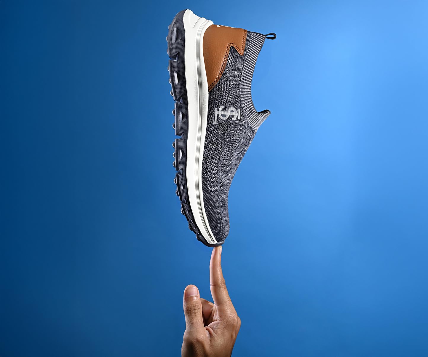 LOUIS STITCH Men’s Lightweight Athleisure Sport Shoes | Dual-Color EVA Sole | Casual Sneaker & Athleisure Wear | LS-AT-FS01