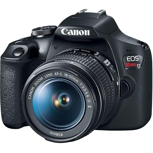 Canon EOS Rebel T7 DSLR Camera with 18-55mm Lens (2727C002) Bundle