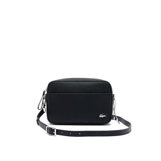 Lacoste Daily Lifestyle Coated Canvas Medium Crossover Purse