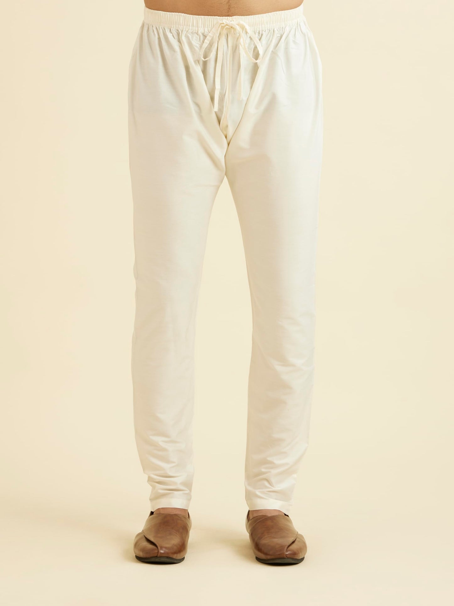 Manyavar SelfDesign Casual Kurta and Pyjama Set For Men