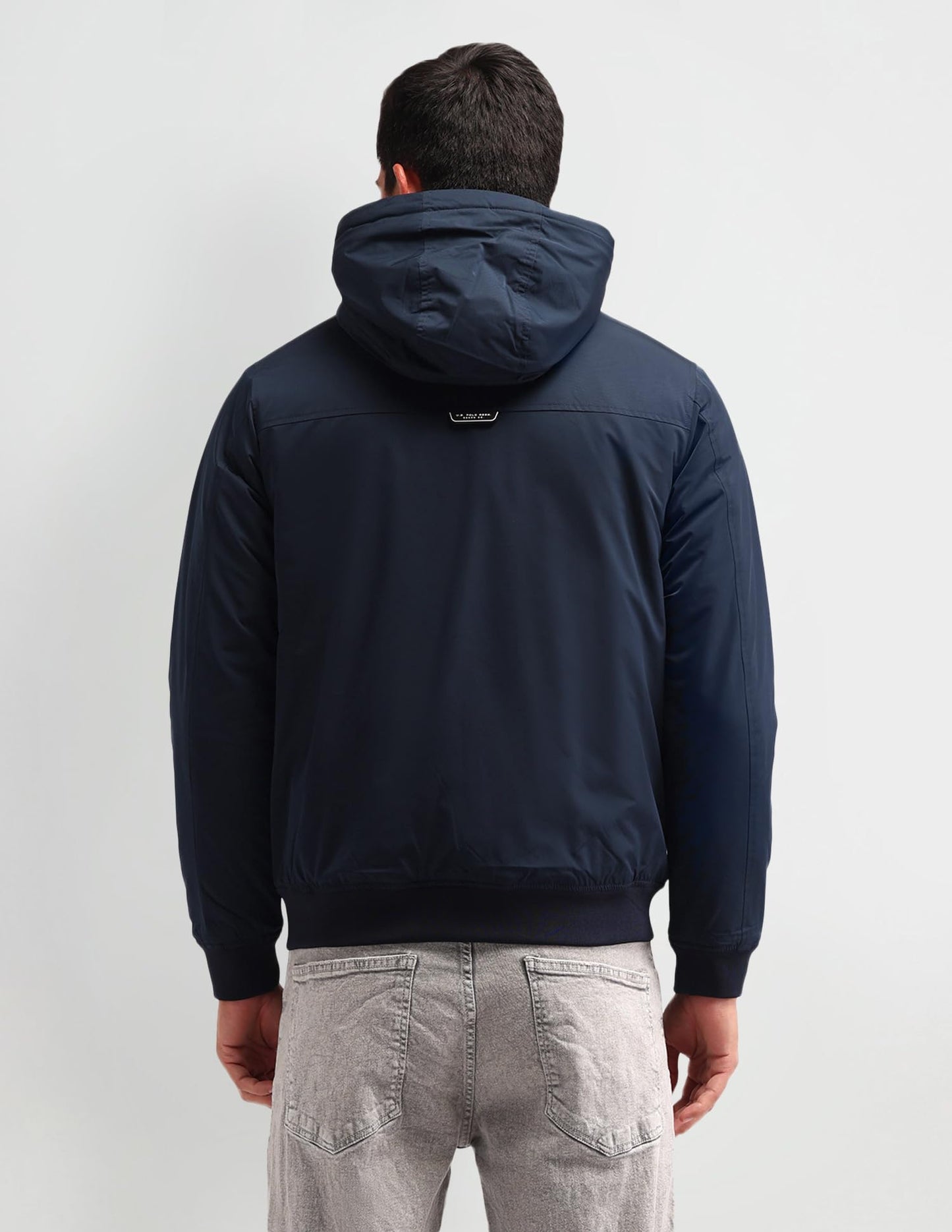 U.S. Polo Assn. Denim Co. Men's A-Line Coat (UDJCK1404_Navy