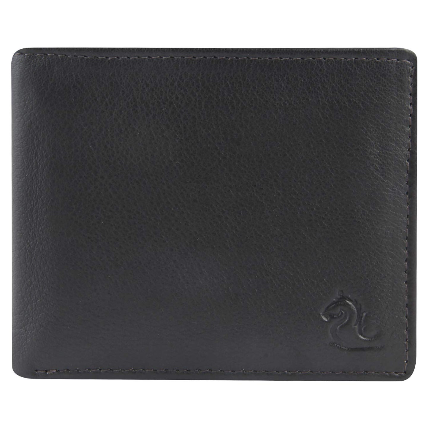 KARA Men's Brown Nappa Leather Wallet with Detachable Card Holder Slot - Genuine Leather Wallet for Men