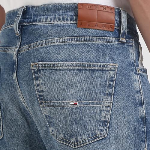 Tommy Hilfiger Mens Blue Color Jeans (34)