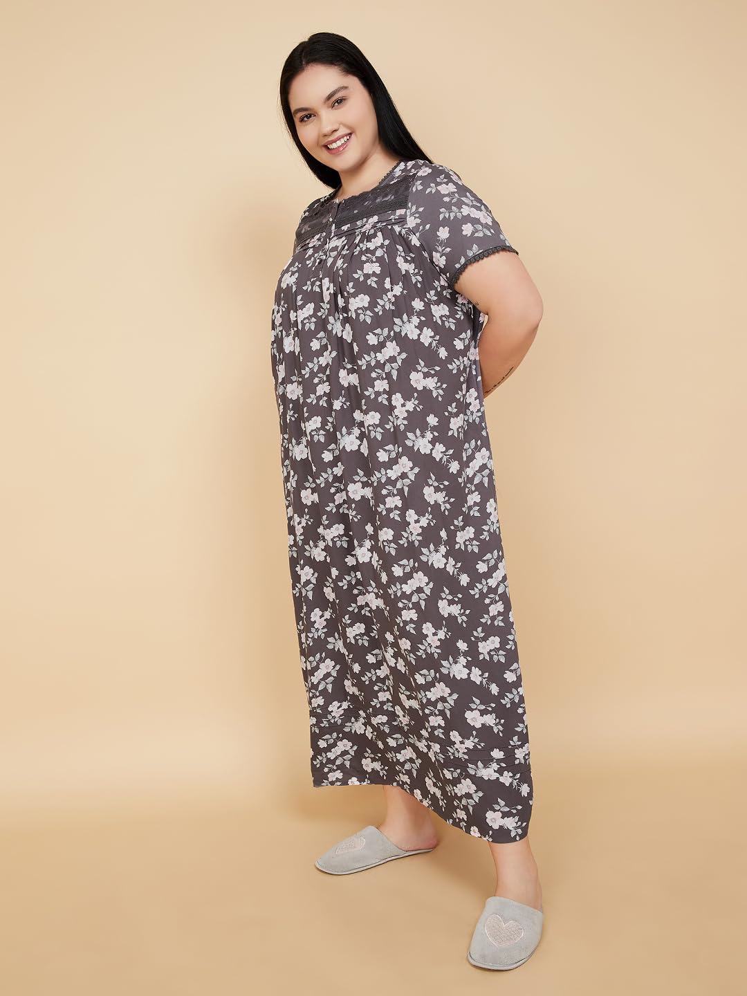 Max Women's Rayon Classic Night Gown