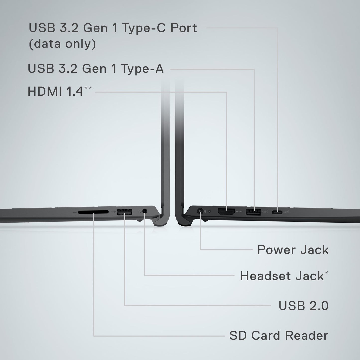 Dell 15 Thin & Light Laptop, 13th Gen Intel Core i3-1305U Processor, 8GB DDR4, 512GB SSD, 15.6" (39.62cm) FHD 120Hz 250 nits, Intel UHD Graphics, Windows 11 + MSO'21, 15 Months McAfee, Black, 1.66kg