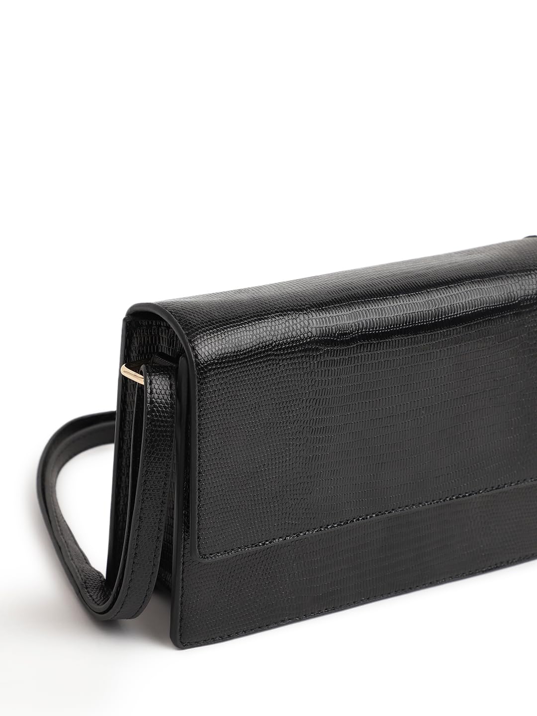 Fastrack Textured Sling Bag for Women, Girls and Ladies | Slings for Casual Carry | Made of Premium Faux Leather