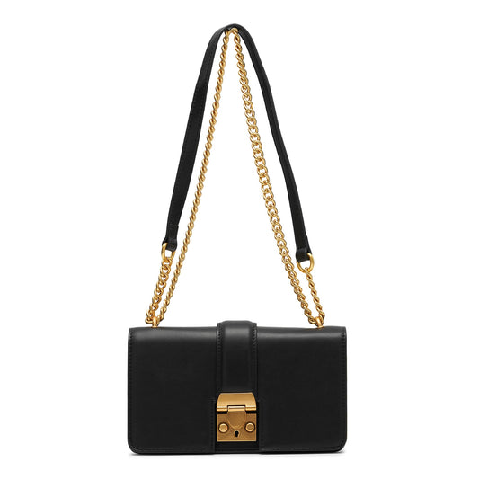 Miraggio Scarlet Solid Crossbody Bag with Convertable Sling/Shoulder Chain for Women