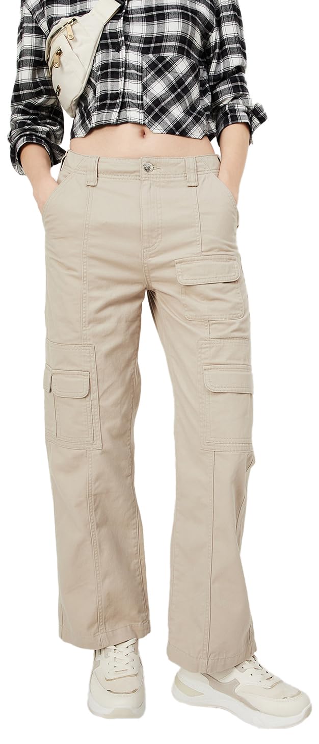 Max Women's Regular Pants (STEEN4D_Beige