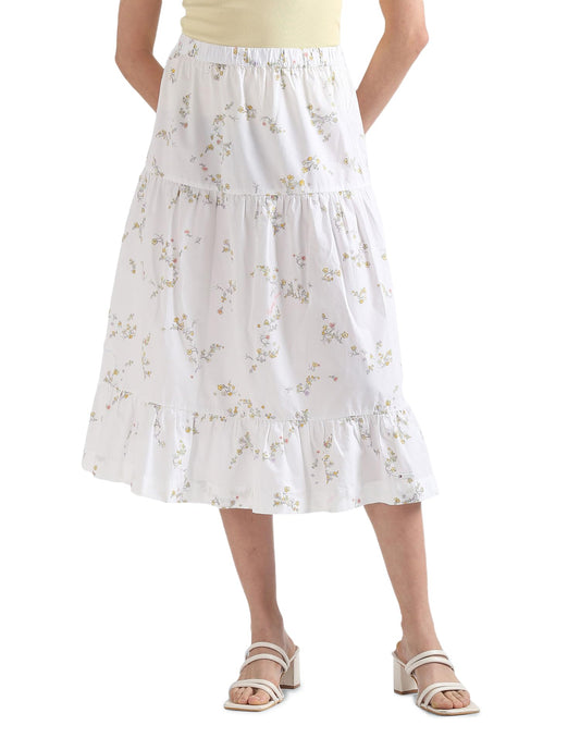 Tommy Helfiger White Color Womens Skirt (XS)