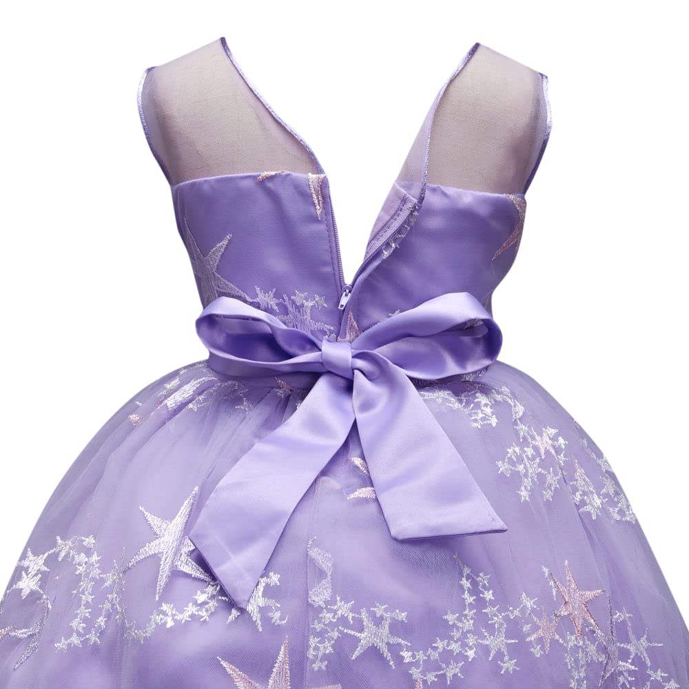 Hopscotch Girls 0 Party Dresses in Lavender Color for Ages 11-12 Years