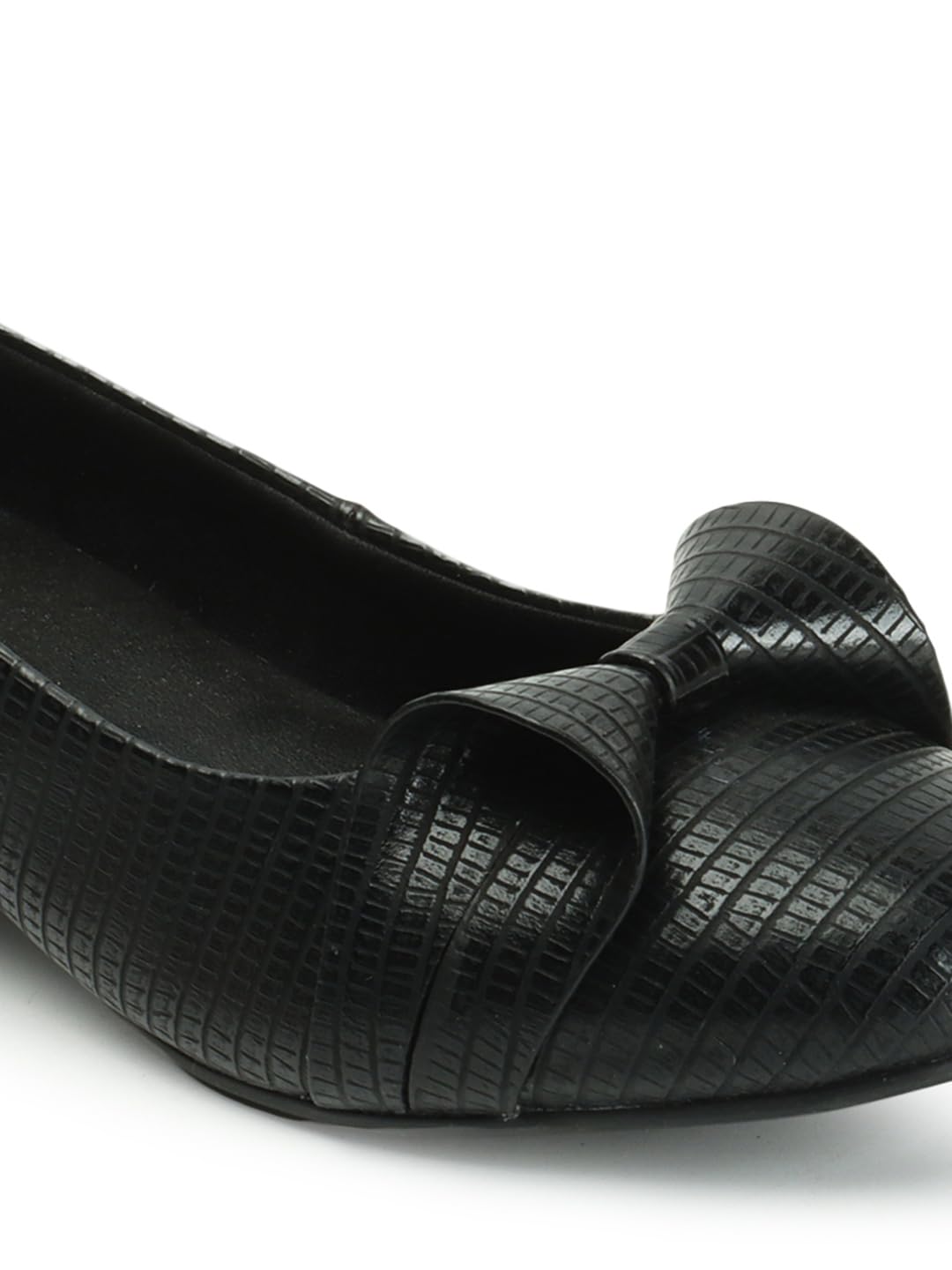 Carlton London Women's Slip On Pumps Colour-Black, Size-UK 6