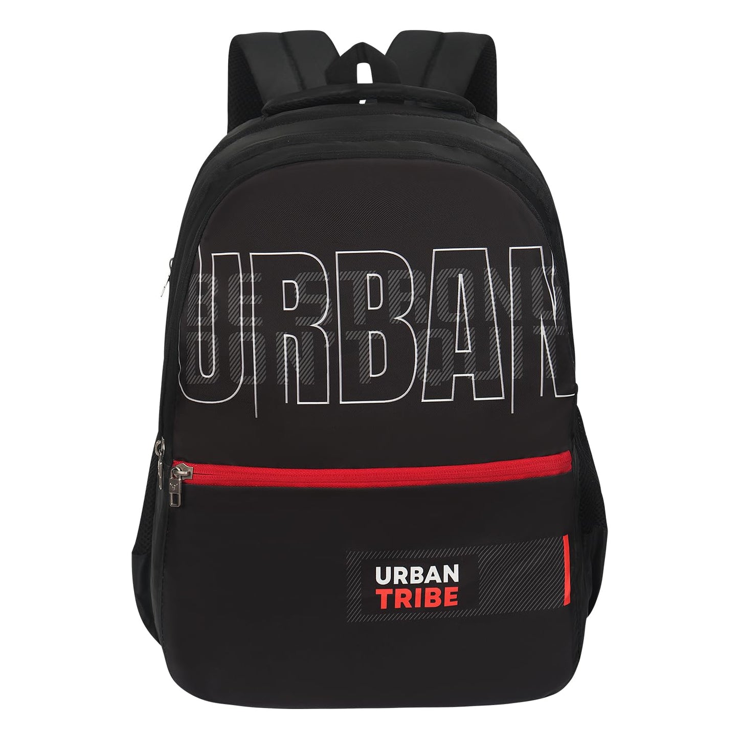 URBAN TRIBE Urban Style-01 25 Liters Black Smart Casual Office Travel Backpack for Men & Women, Boys & Girls