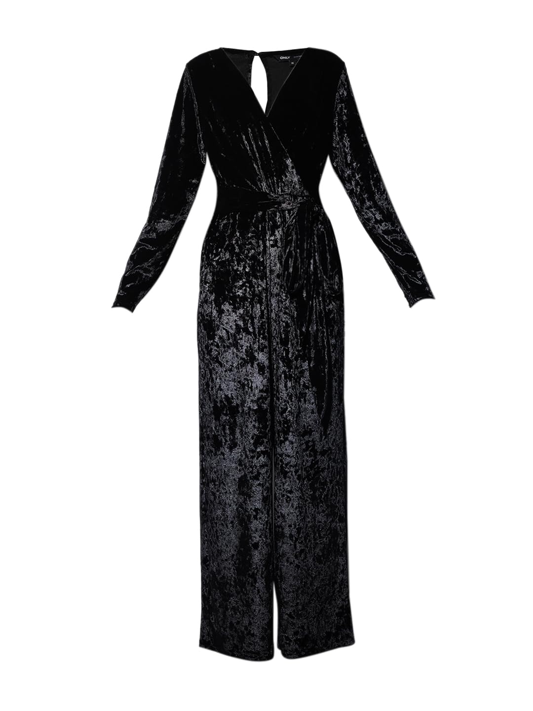 ONLY Women's Regular Fit Black Jumpsuit