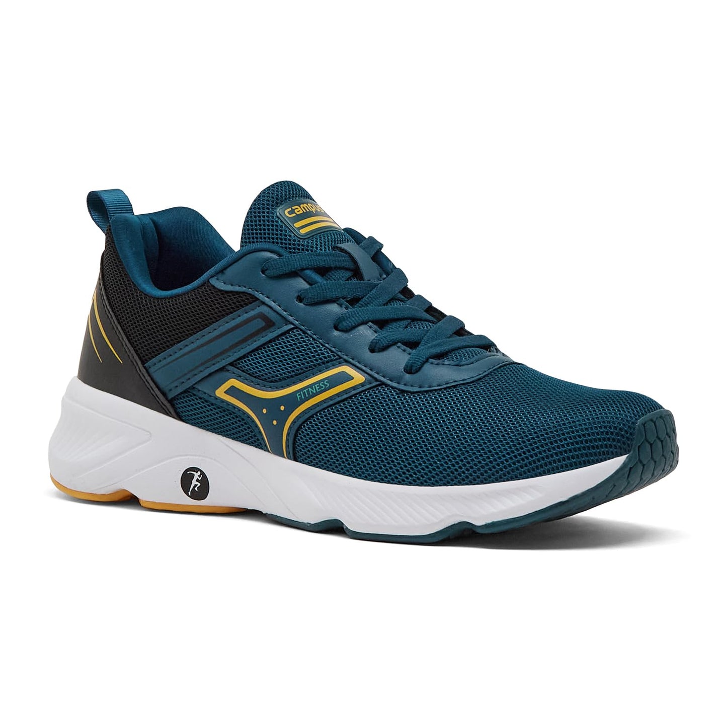 Campus Men's Hurricane BT.GRN/BLK Running Shoes - 9UK/India 6G-842