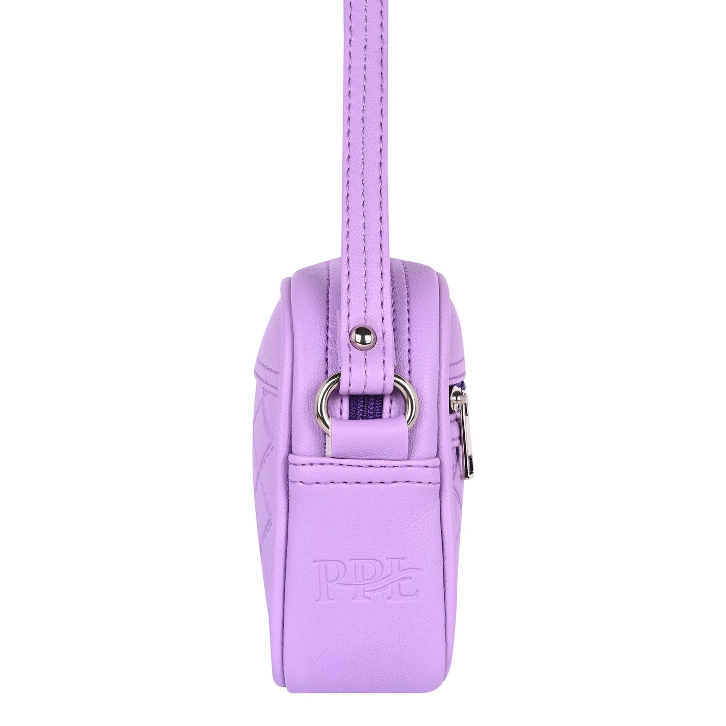 Pramadda Pure Luxury Emboss Faux Leather Sling Bag For Women Stylish | Side Crossbody Shoulder Purse Handbag | Birthday Gift Item Women (Gorgeous Lilac)