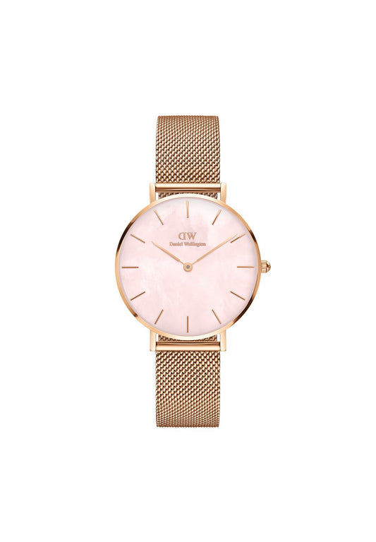 Daniel Wellington Petite Melrose 32mm Mother of Pearl Dial Watch