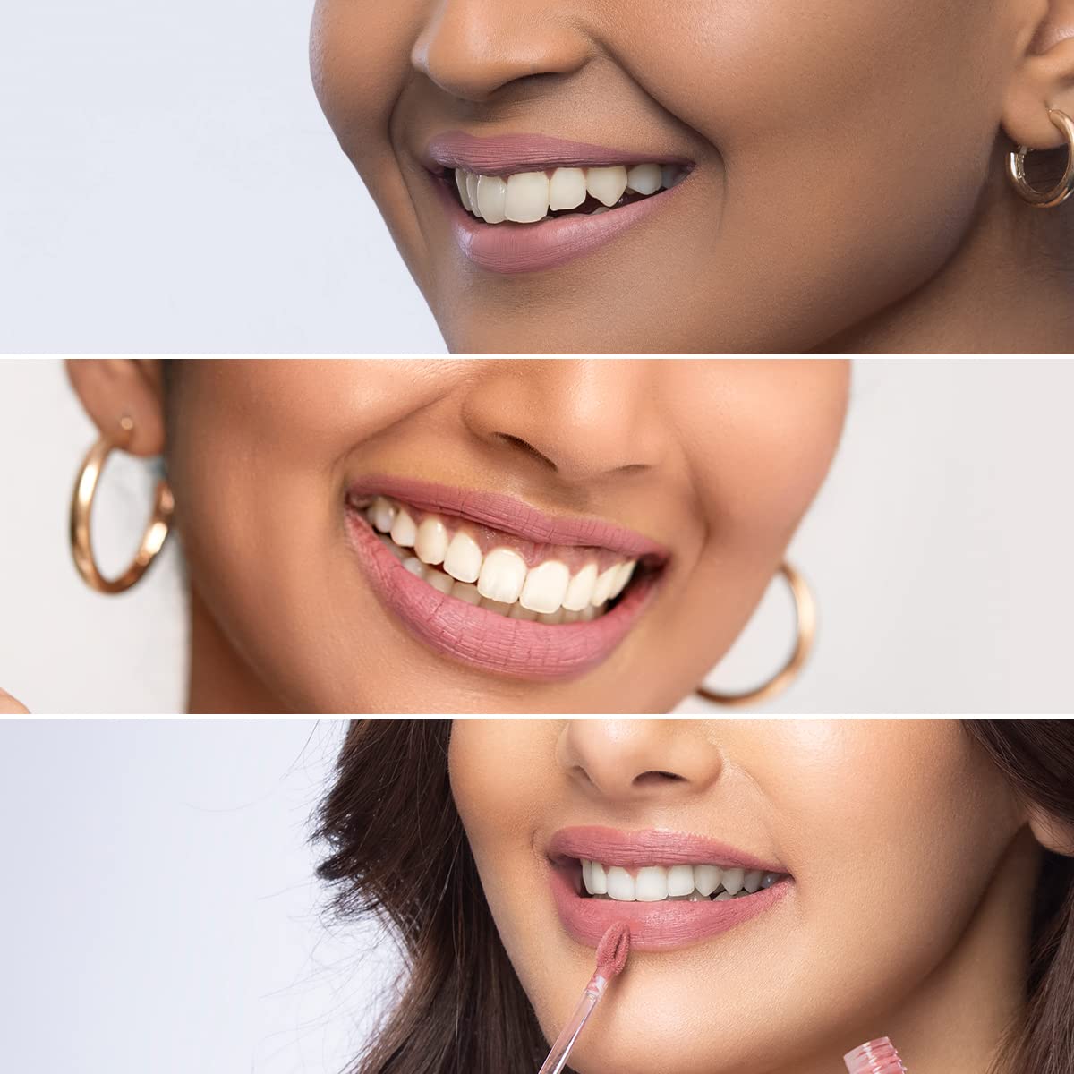 Mamaearth Naturally Matte Lip Serum - Matte Liquid Lipstick with Vitamin C & E For Upto 12 Hour Long Stay - 02 Rosy Nude (Nude) - 3 ml