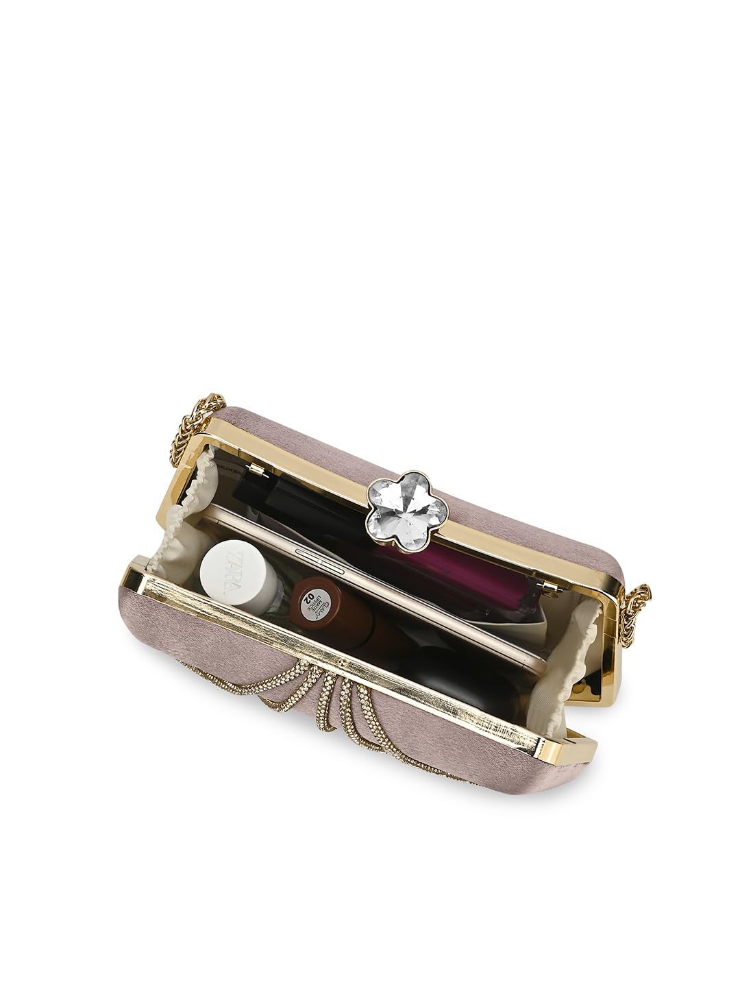 Lavie Signature Women's Akron Handle Framed Clutch | Ladies Purse | Gift For Women