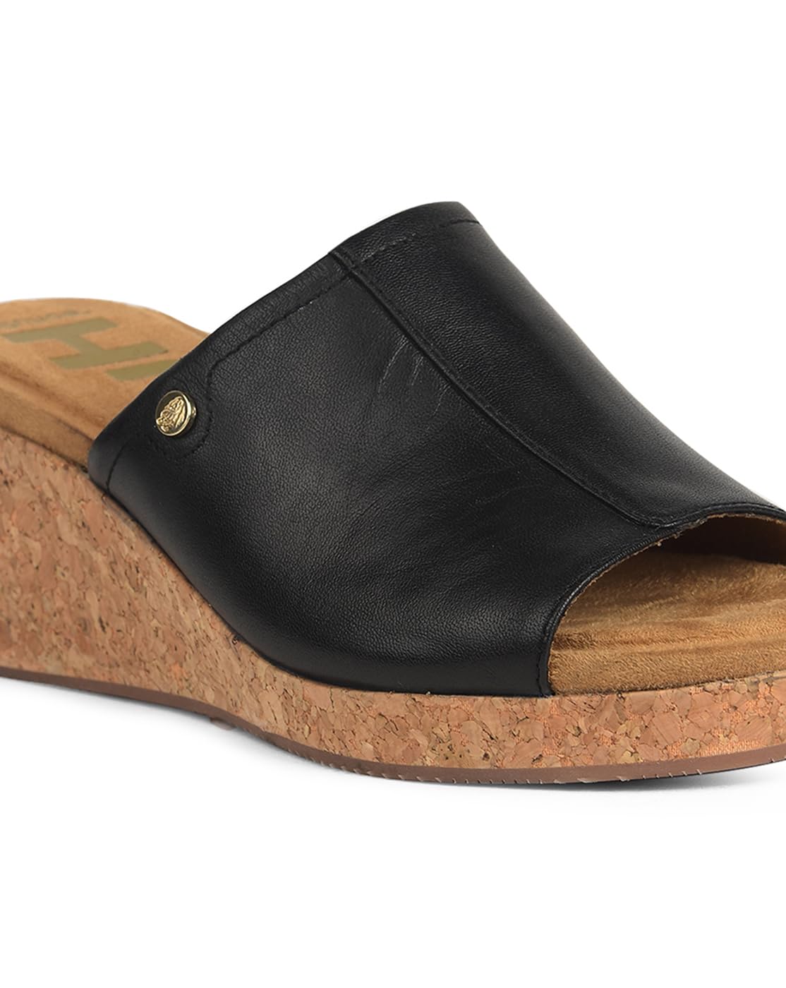 Hush Puppies Casual mule wedge heel sandals for Women