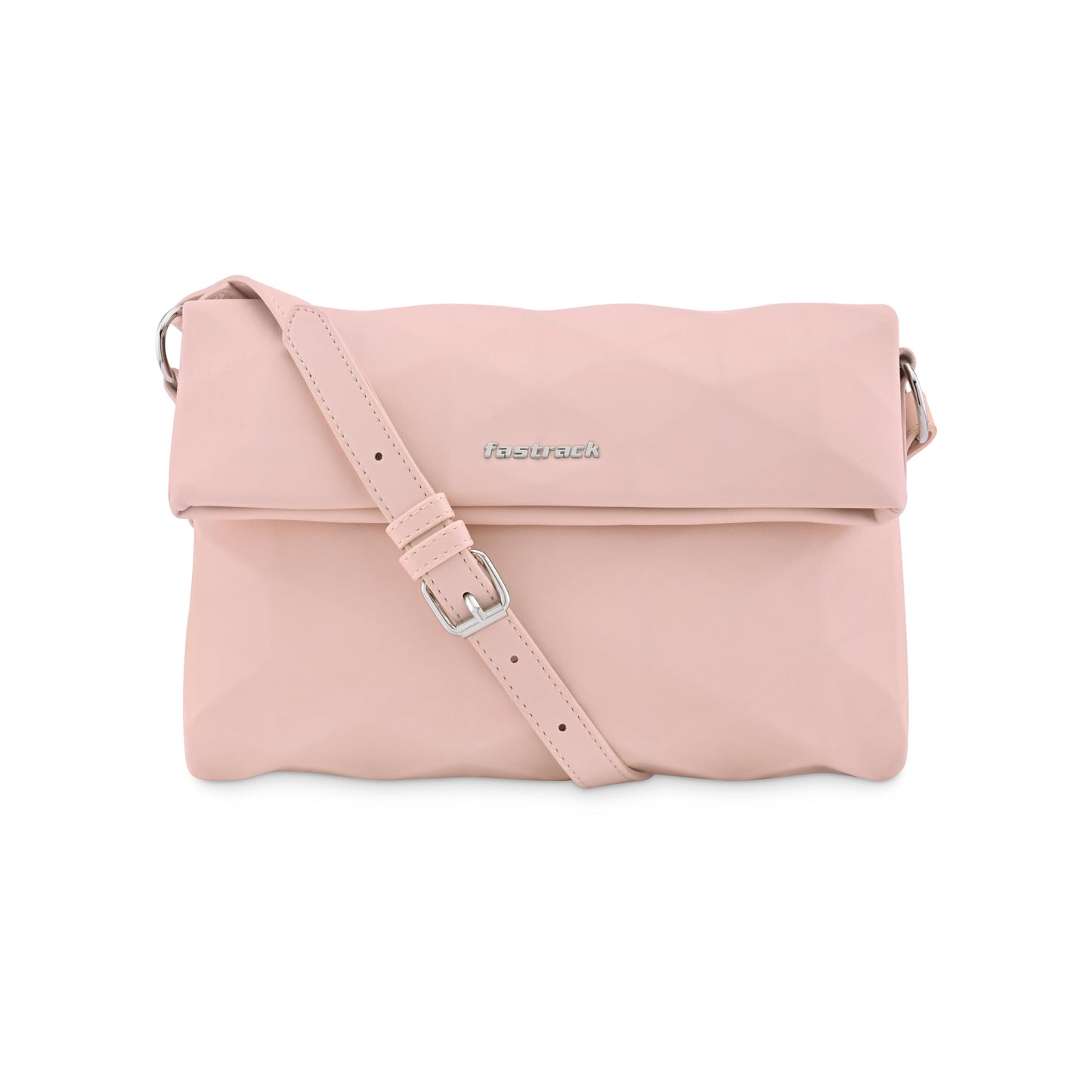 Fastrack Diamond-Dynamic Sling Bag | Faux-Leather Women Handbags| Ladies Purse Handbag | Sling Bag for Casual Carry