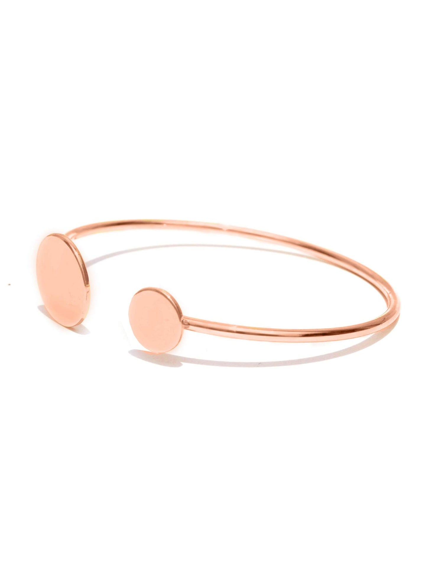 Joker & Witch Stainless Steel Women Aria Rosegold White Dial Analog Watch Bracelet Set, Gold Band