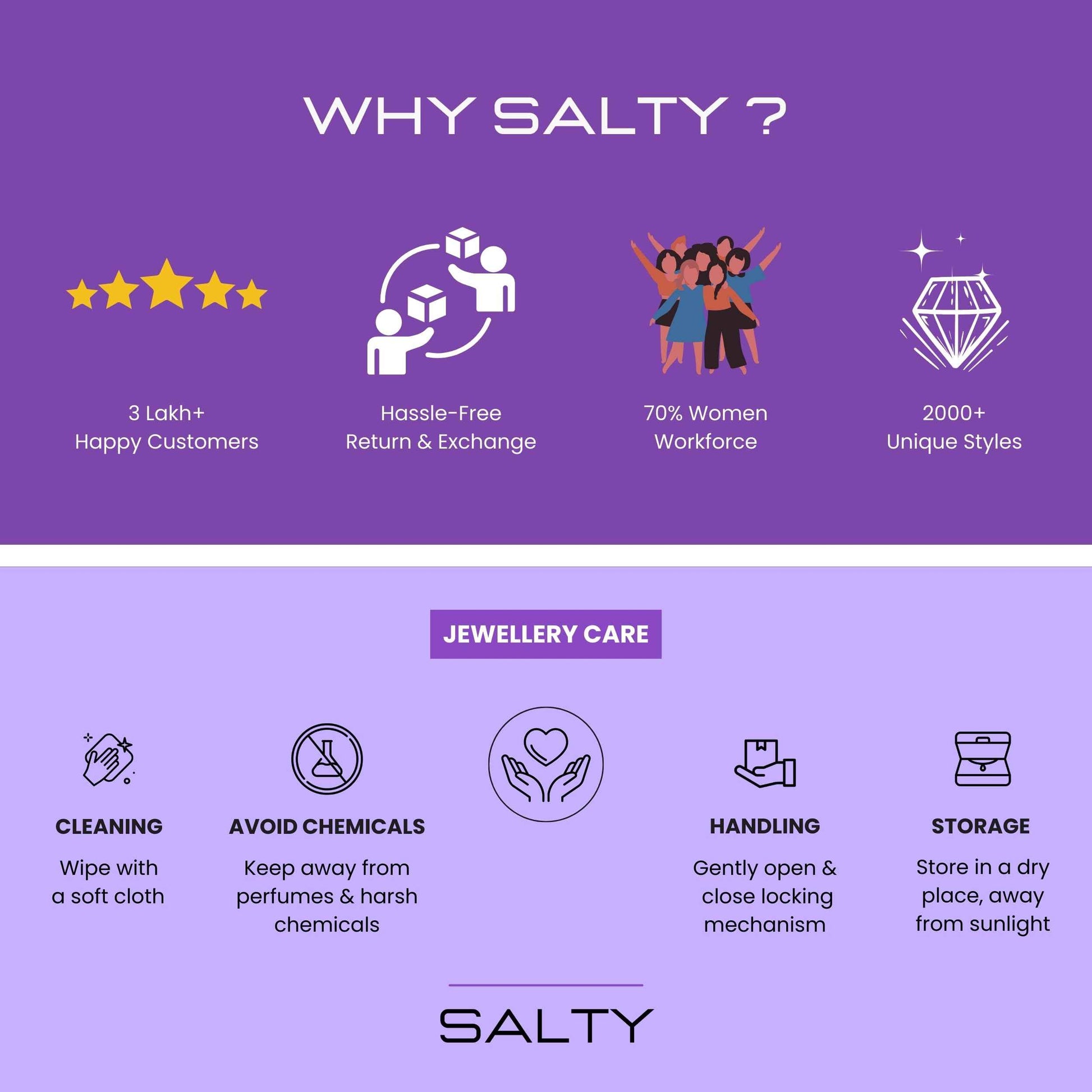 ZAVERI PEARLS Combo Of 3 Traditional Adjustable Finger Ring For Women-ZPFK8732