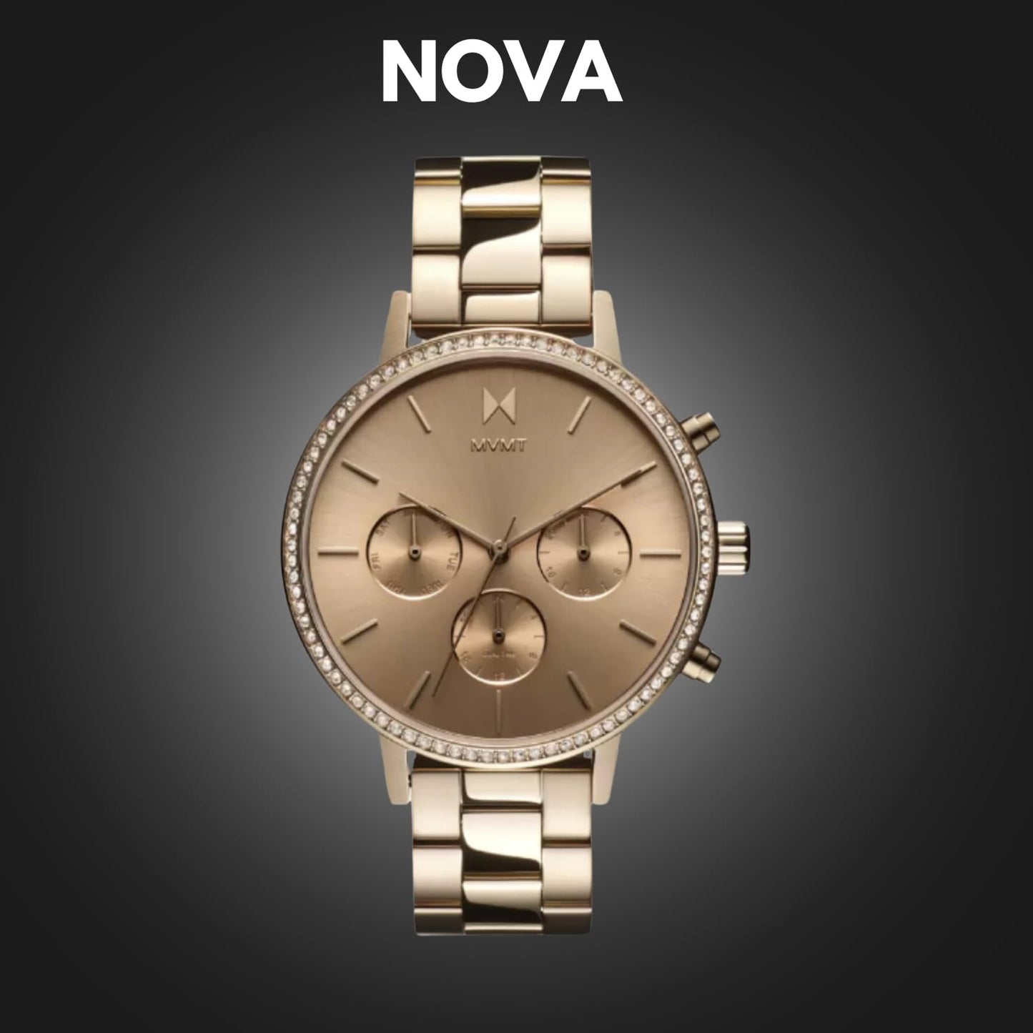 MVMT Analog Rose Gold Dial Women's Watch-28000397-D