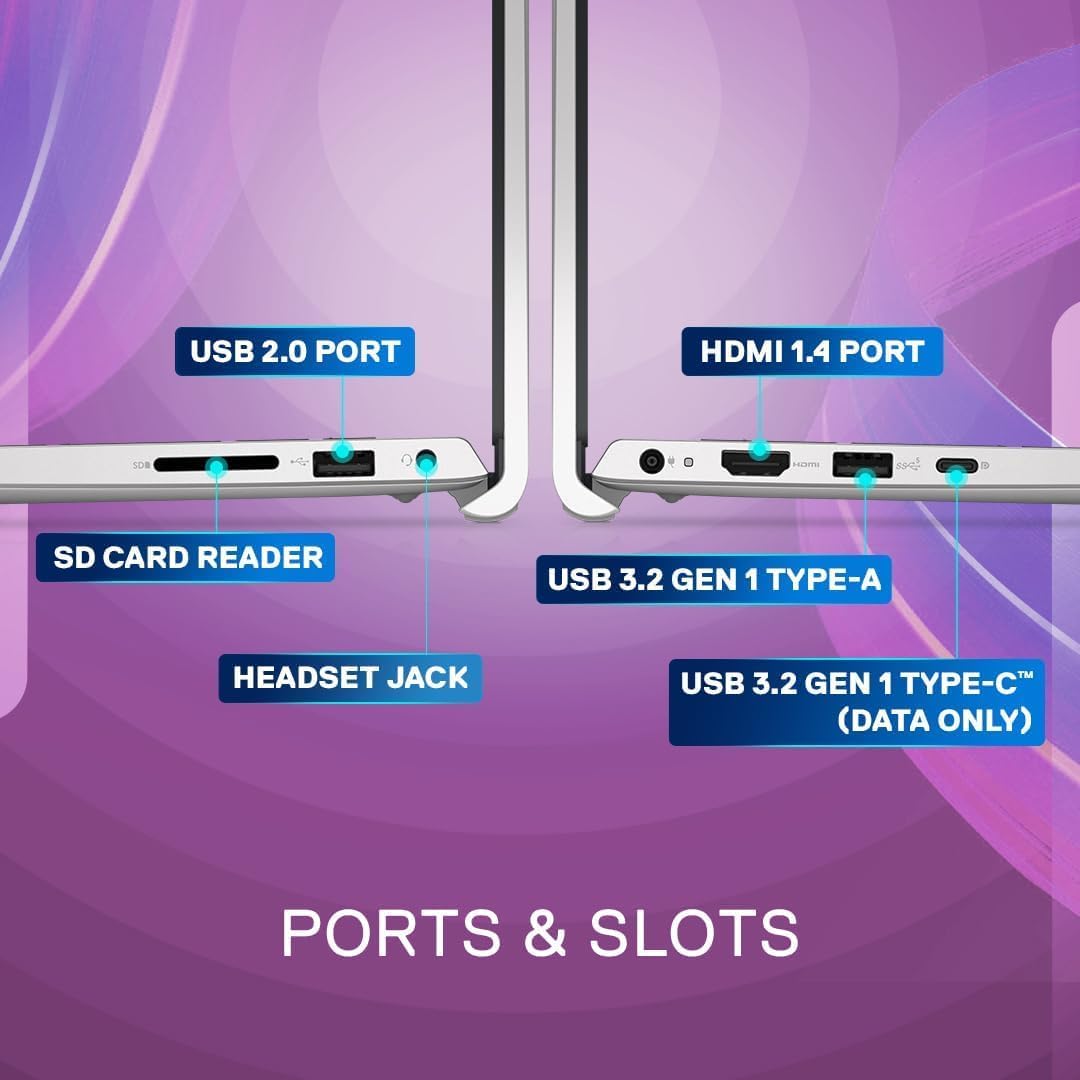 Dell Inspiron 15-3530 Laptop - 15.6 inch FHD, 13th Gen Intel Core i3-1305U, 8GB RAM, 512GB SSD, Win 11 + Office H&S 2021, Standard Keyboard, Platinum Silver, 1 Year Onsite Hardware Service, 1.62 Kg