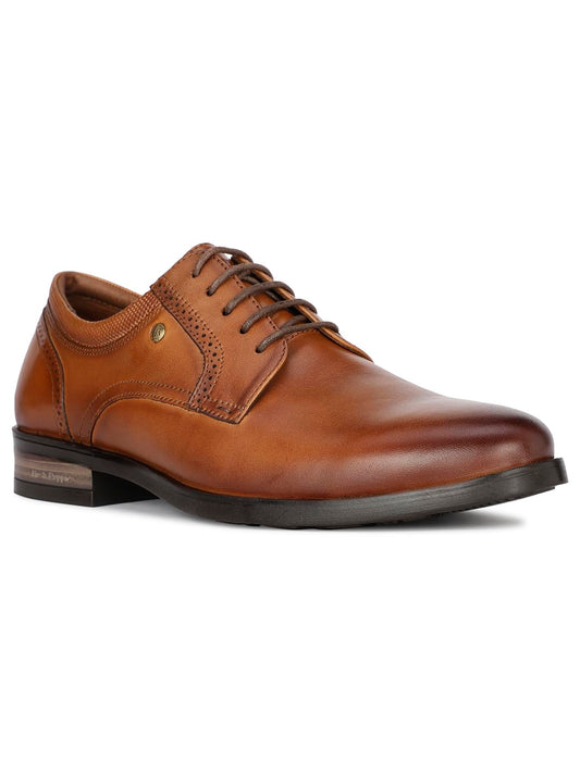 Hush Puppies Mens Nelson Derby TAN Formal Shoes - 8 UK (8243189)