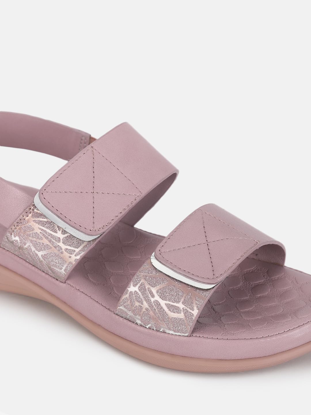 Marc Loire Women's Smart Casual Slip-On Flatform Heel Sandal for All Occasion (Nude, 8)