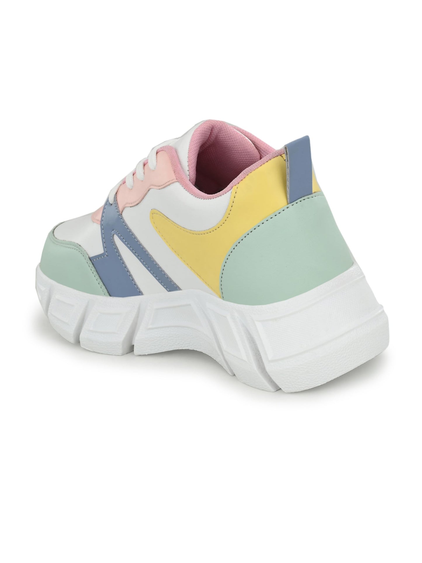 STANPHORD Women's Bloom White Sneakers_6 UK (TPRM 13001)